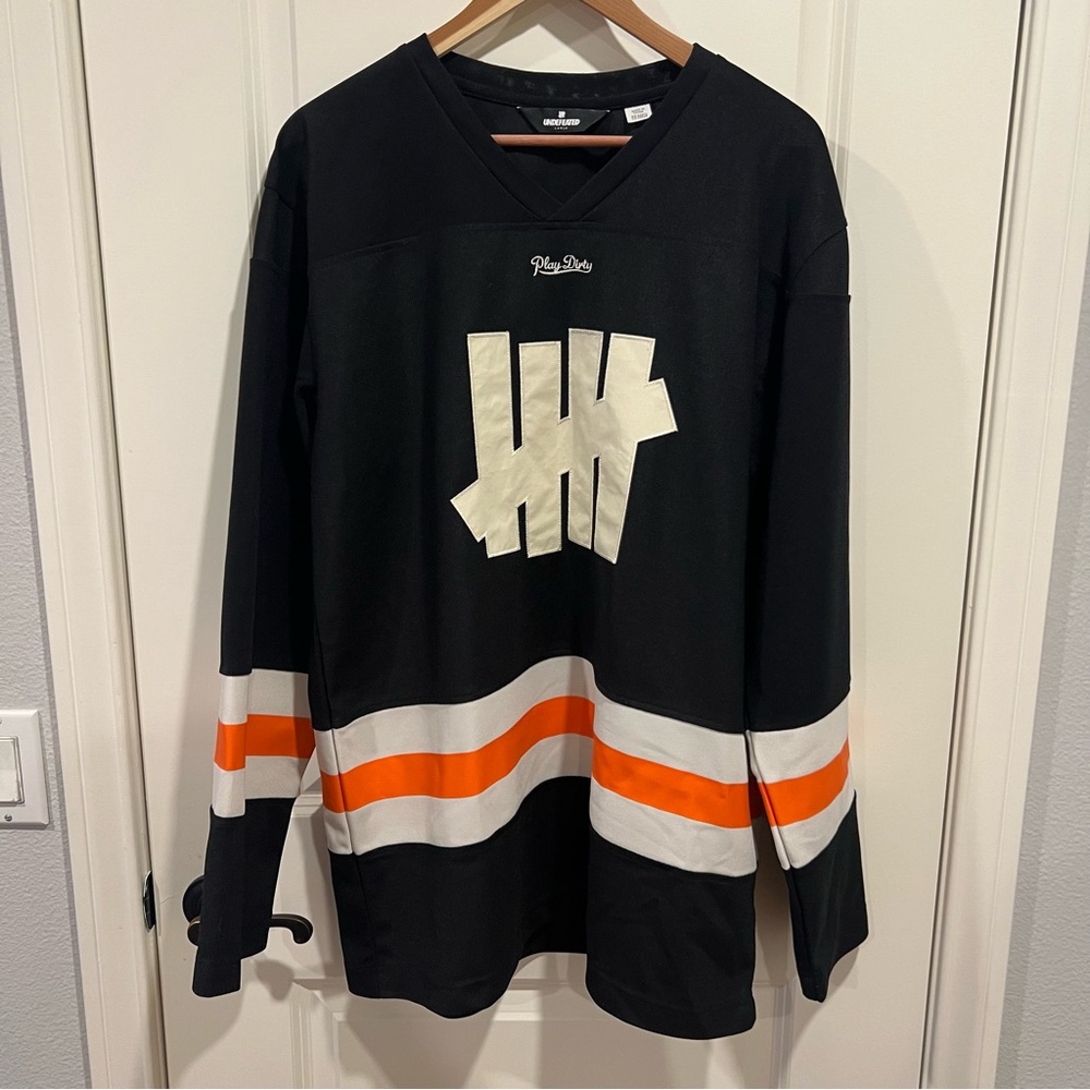Undefeated Play Dirty Hockey Jersey